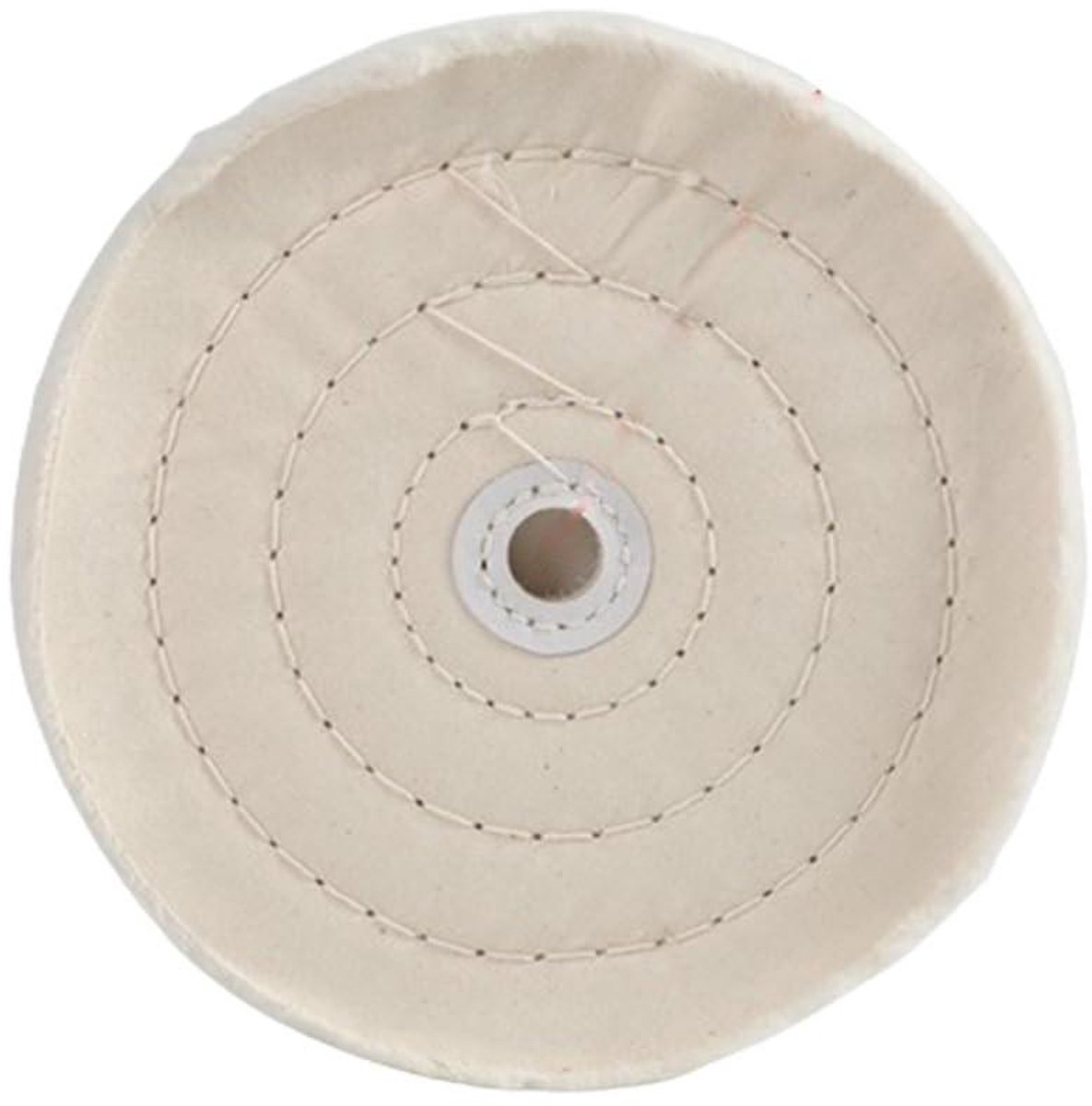 Polijstschijf Katoen - Polijstgereedschap Wiel - Oppervlakken Glanzend Maken - 50 Lagen Duurzaamheid - 150 mm Diameter - Wit of Geel
