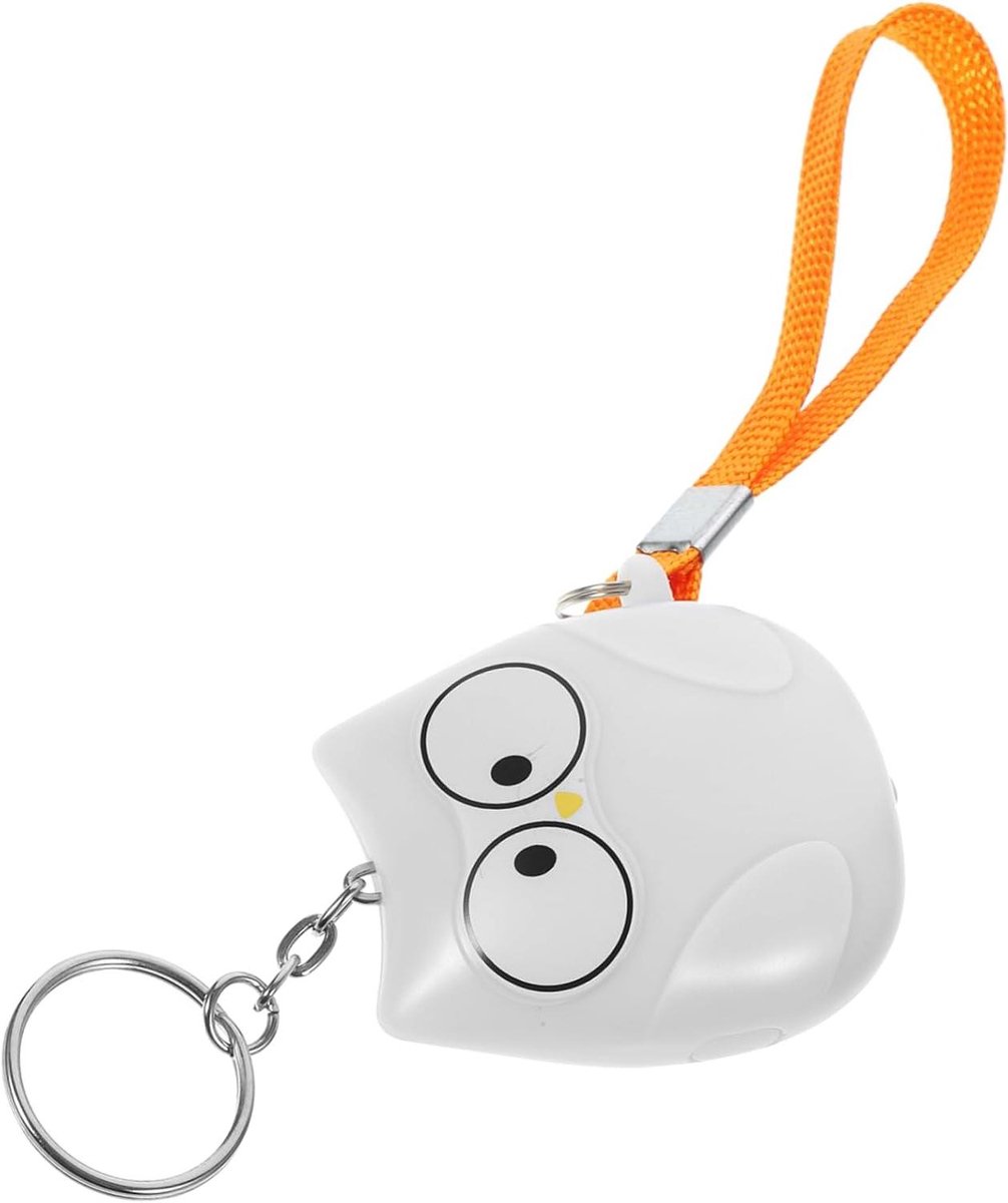 Persoonlijk Alarm - Noodalarm Sleutelhanger - Persoonlijke Veiligheid - Uil Vorm Ontwerp - 9.5 cm - As Shown