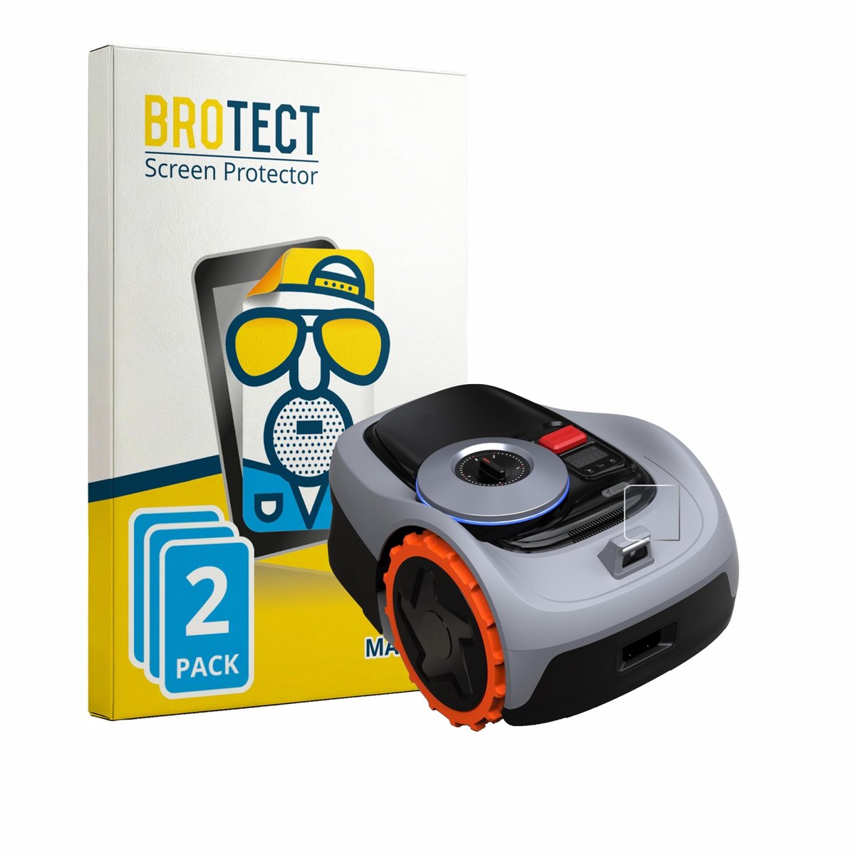 BROTECT - Screenprotector voor Navimow i105E+ - Folie Beschermfolie matte 2 Stuks