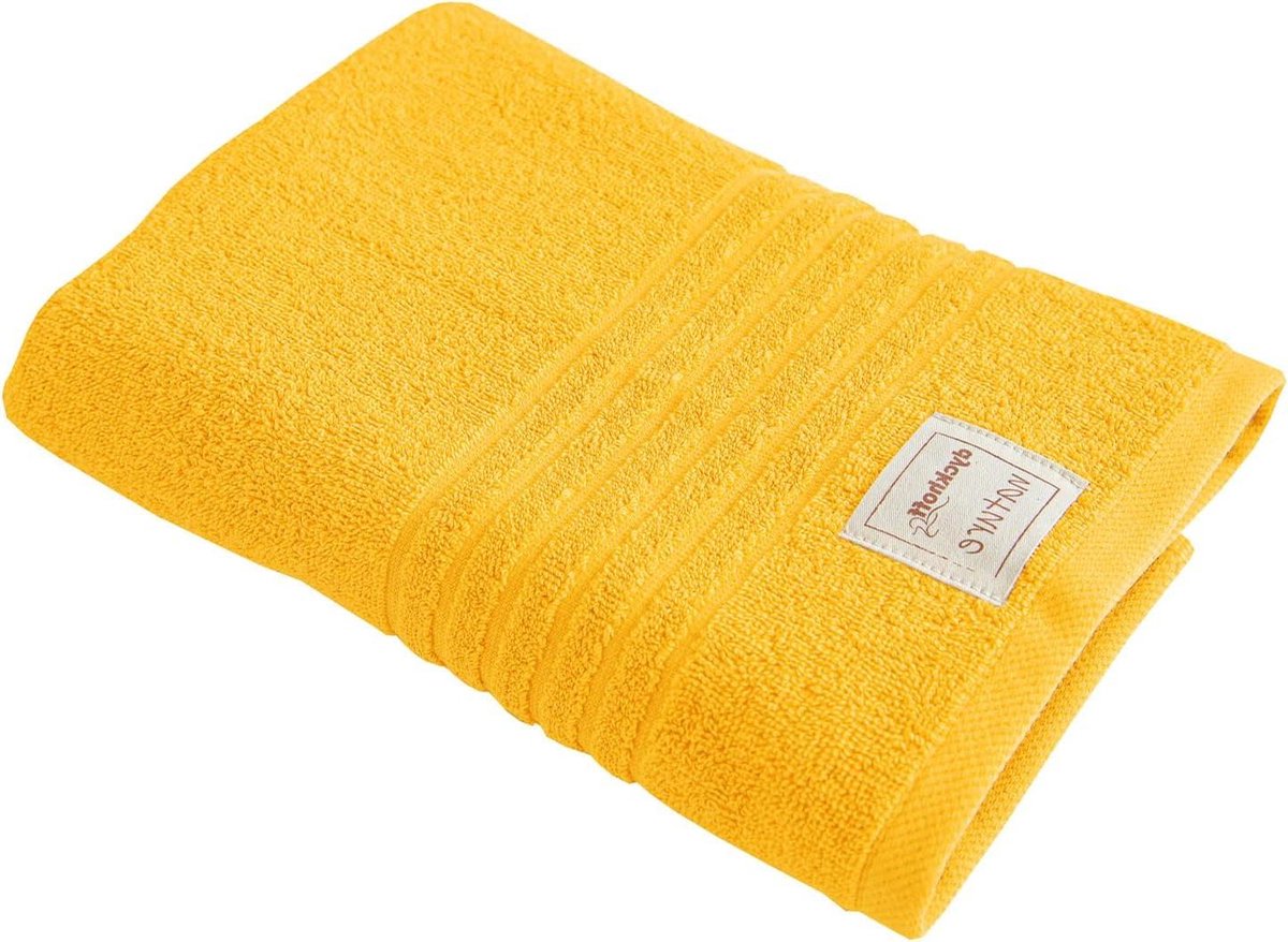Dyckhoff Terry cloth series 'Nature' towel 50 x 100 cm Amber - Yellow