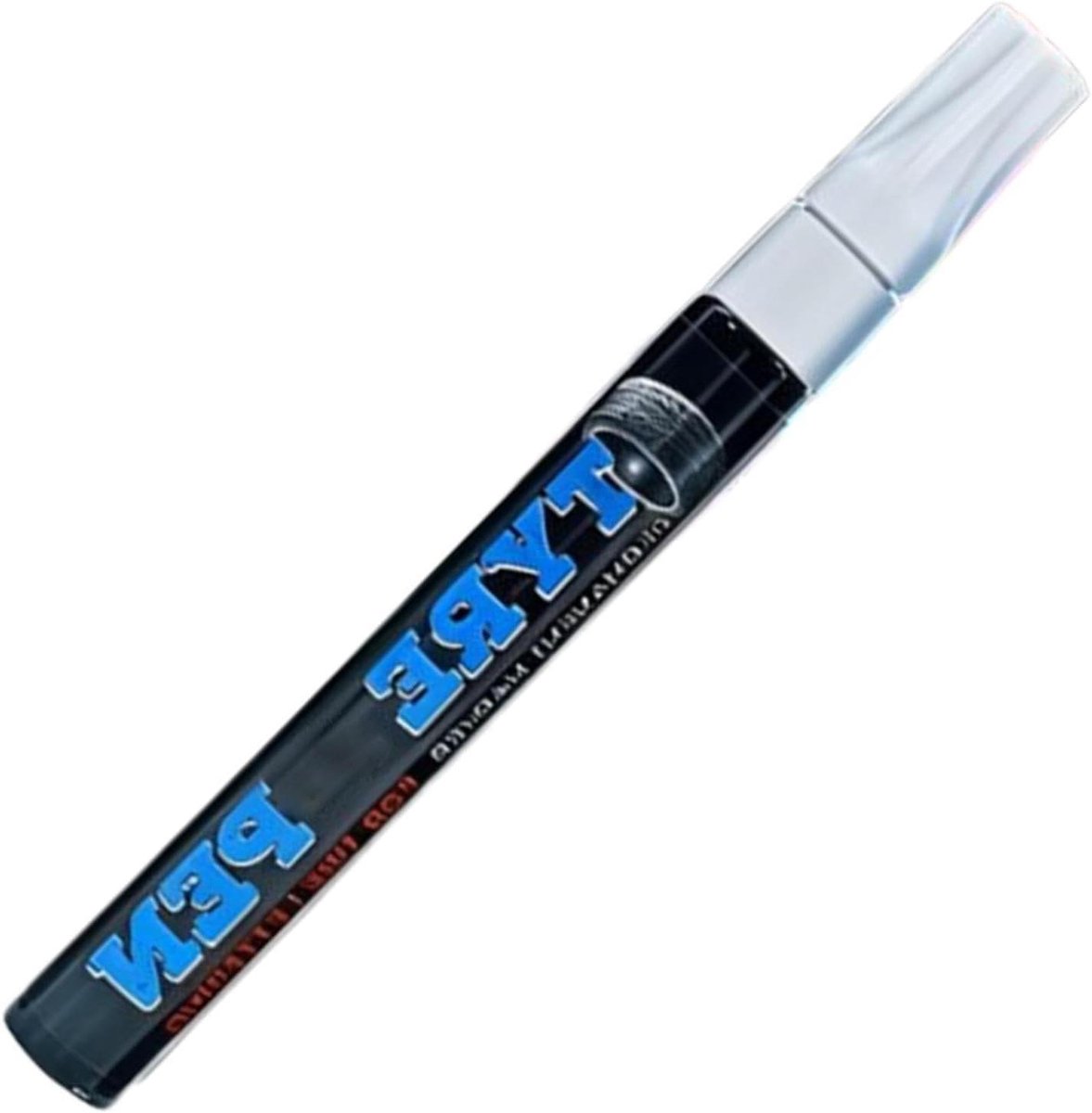 Lakstiften voor banden - Tekenstift voor voertuigen - Voertuigen personaliseren - Weerbestendige inkt - 14 x 2 x 2 cm