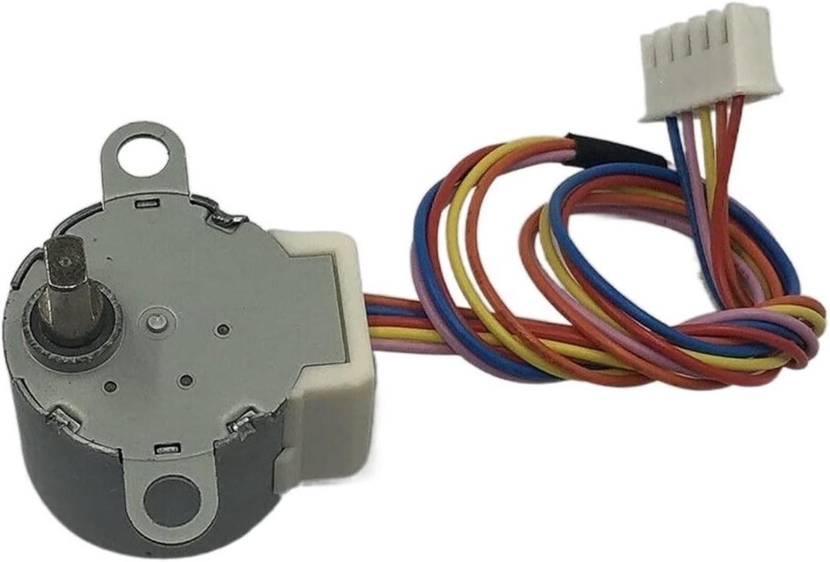 Stappenmotor - Motoronderdeel - Technisch project - Hoge temperatuur bestendig - 12V - Zwart