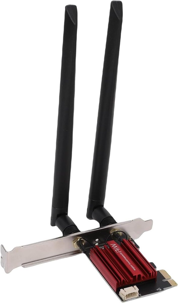 Draadloze Netwerkkaart - Wifi Adapter - Desktop Upgraden - Dual Band AC - 1200 Mbps - Zwart