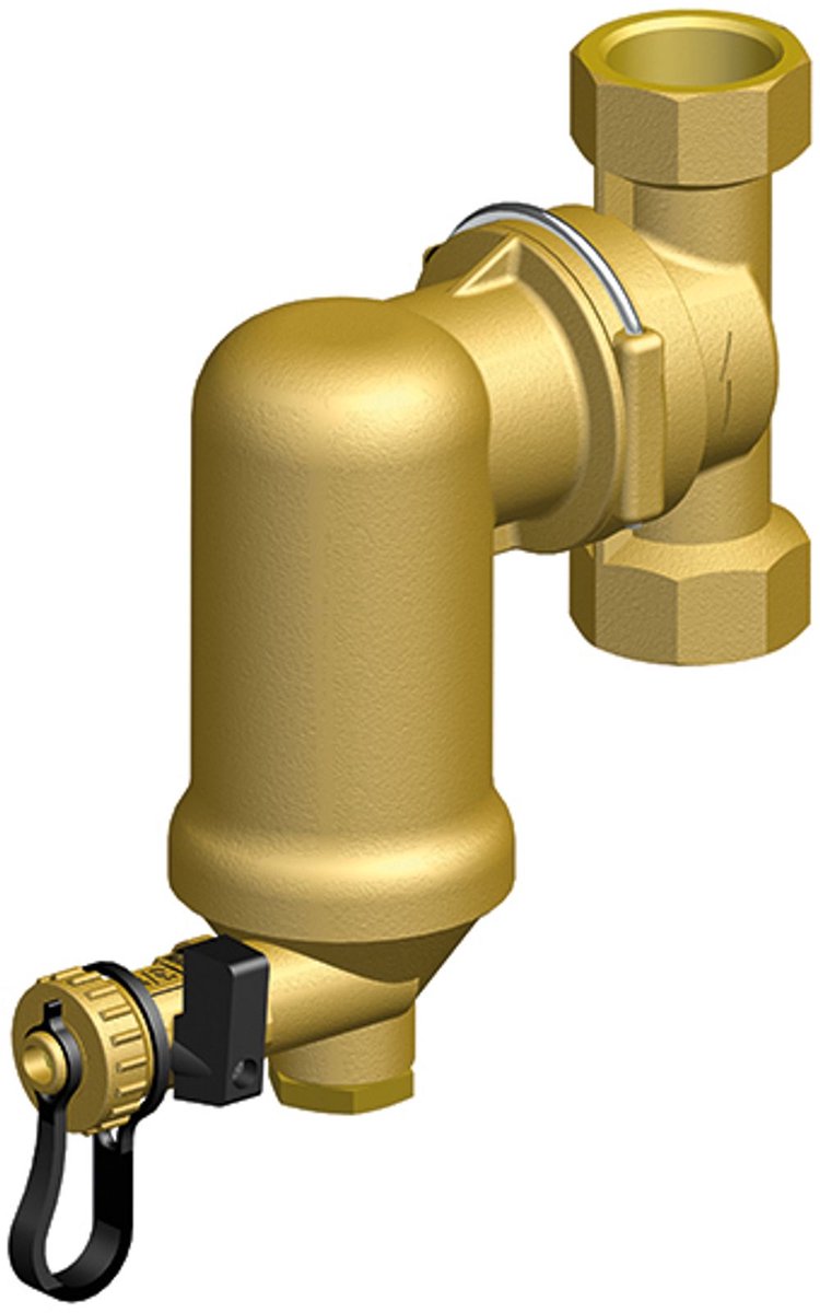 IMI Hydronic Engineering PNEUMATEX Slamafscheider Zeparo ZTMI 32, draaibaar, met isolatie, 30304170701