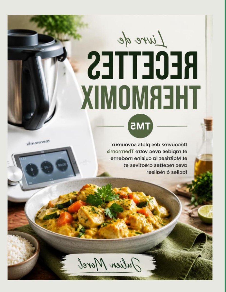 Livre de Recettes Thermomix Tm5: Découvrez des plats savoureux et rapides avec votre Thermomix et Maîtrisez la cuisine moderne avec recettes créatives et faciles à réaliser
