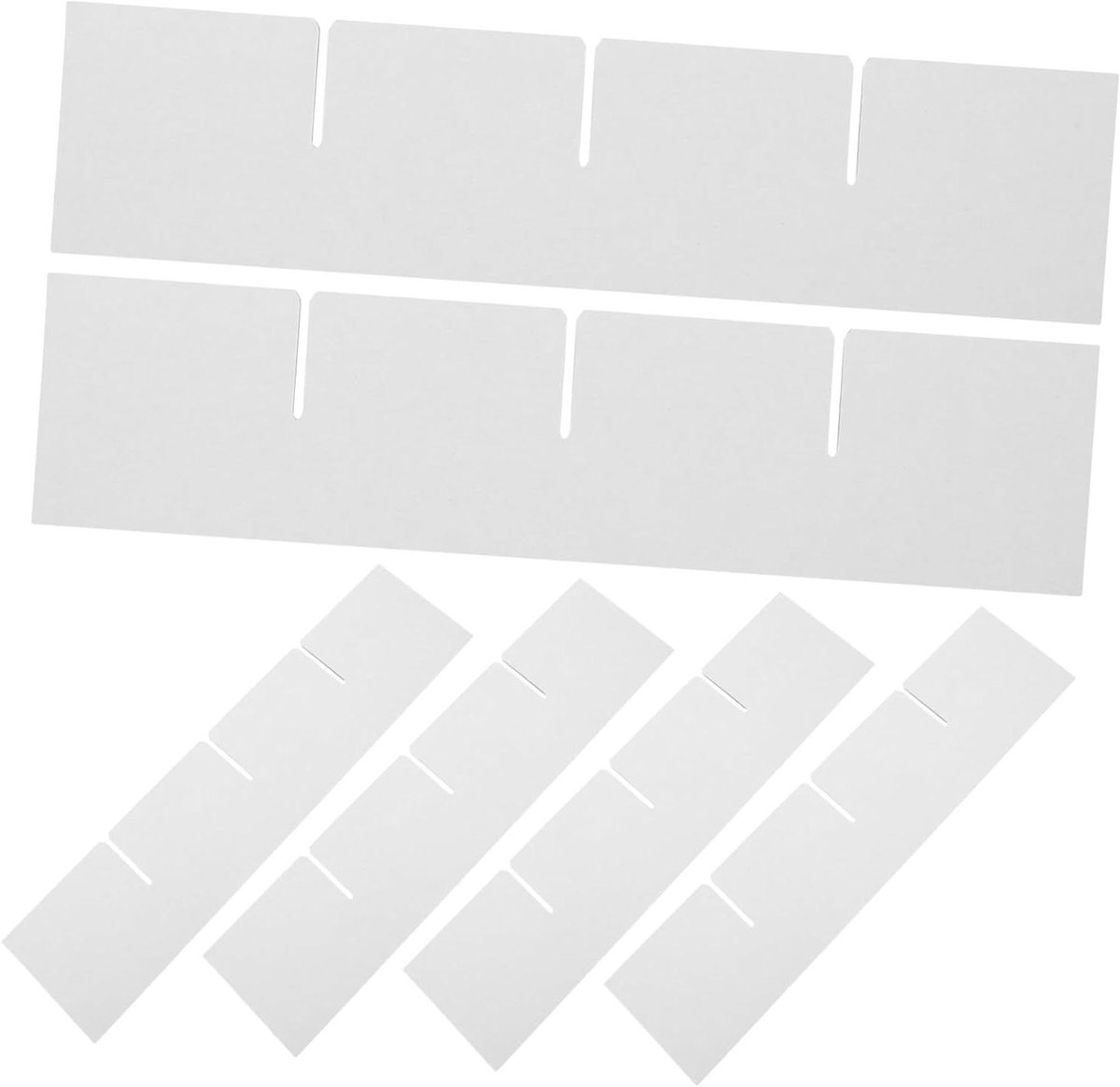 Kartonnen Scheidingswanden - Verhuisdozen Beschermers - Veilig Verpakken - Stevige Constructie - 6 Stuks - Bruin