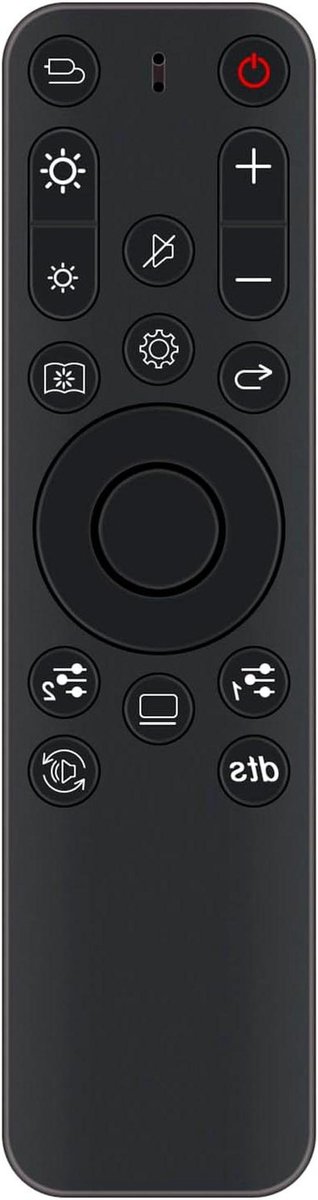 Afstandsbediening - Remote Control - TV Bediening - Geen Programmering Nodig - 17 x 5 x 1 cm - Zwart