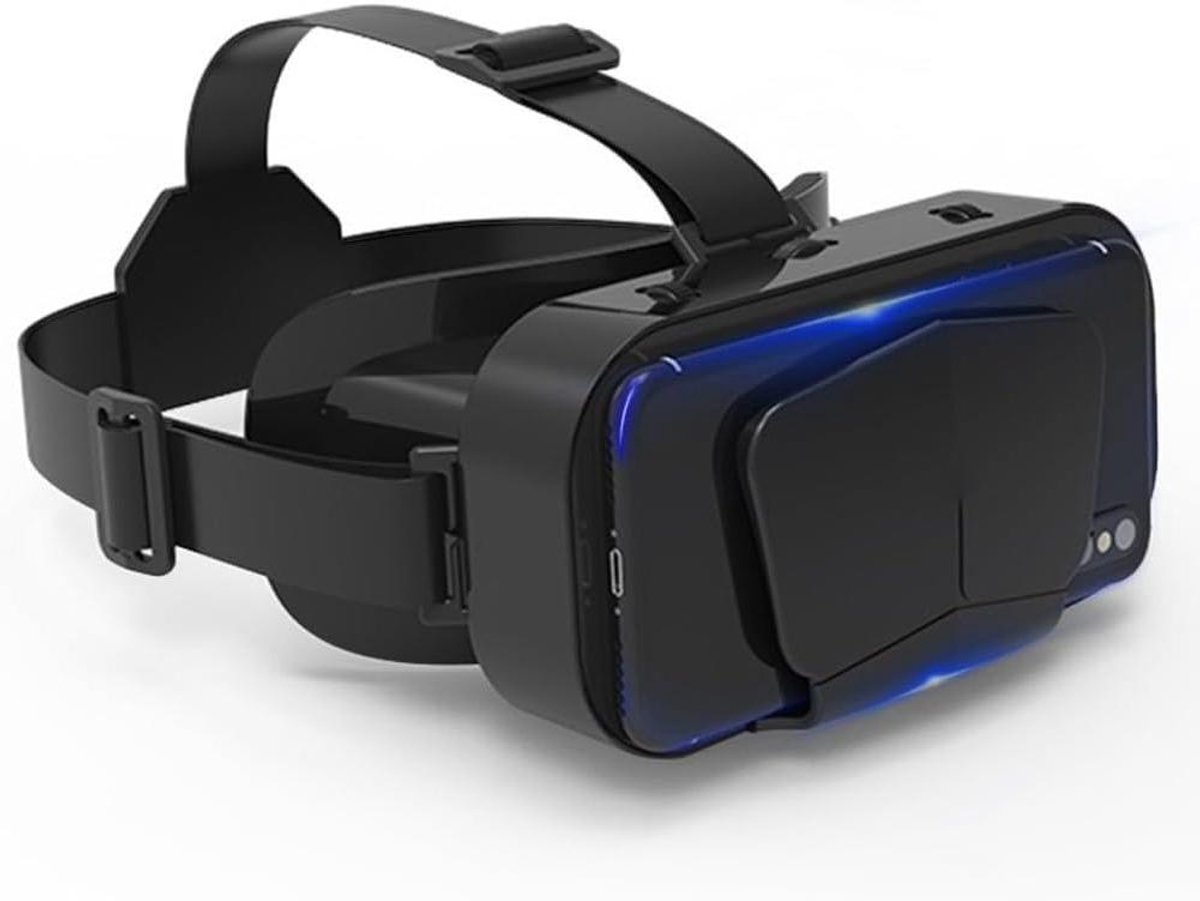 VR Headset Telefoon - Virtual Reality Bril - Games Ervaren - Anti Blauw Licht - 4.7-7 Inch - Zwart