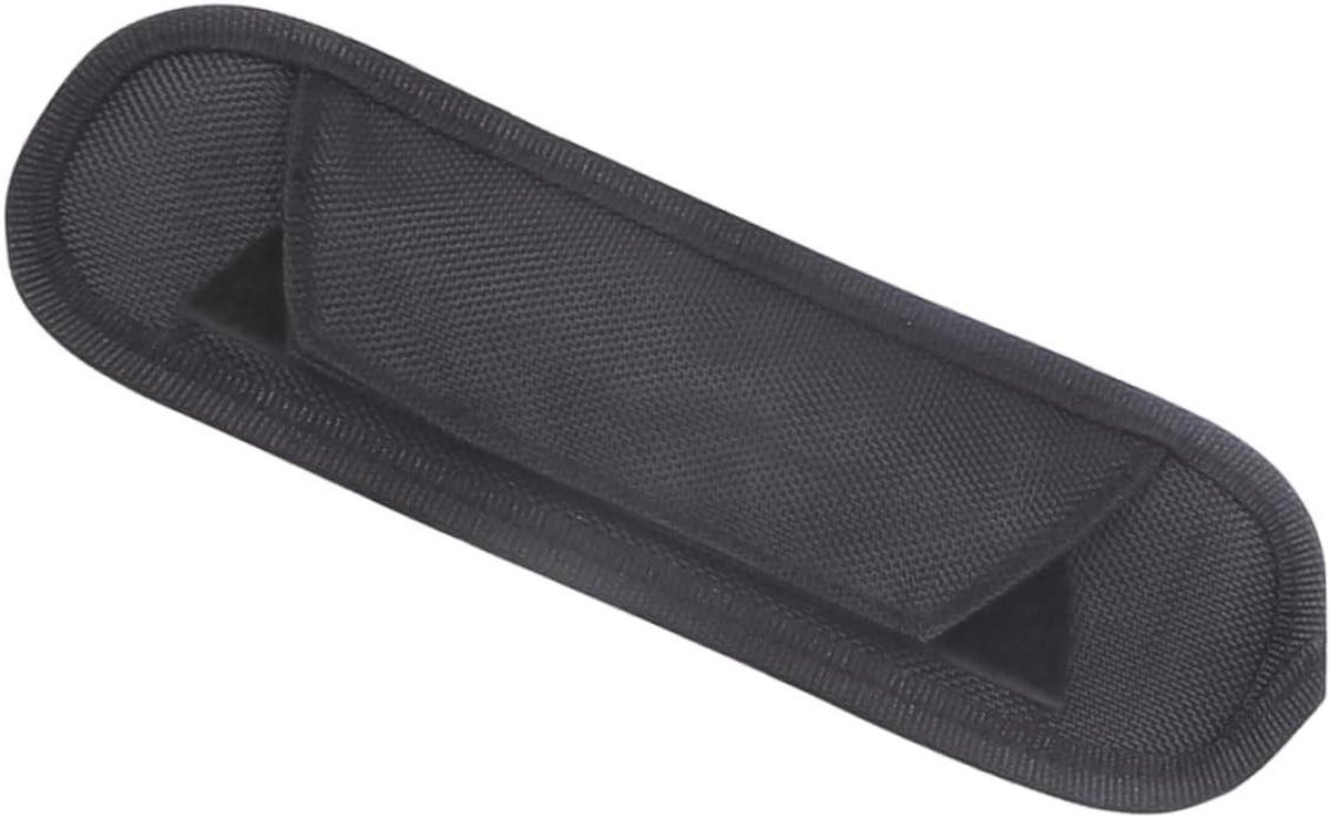 Vervangend Schouderkussen - Schouderstuk Rugzak - Comfort Verhogend - Verstelbaar en Verdikt - 23 x 7 x 1 cm - Zwart