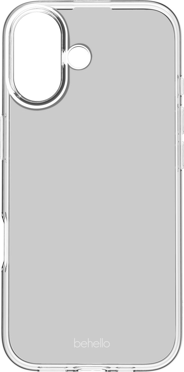 Behello iPhone 17 Thin gel case transparant