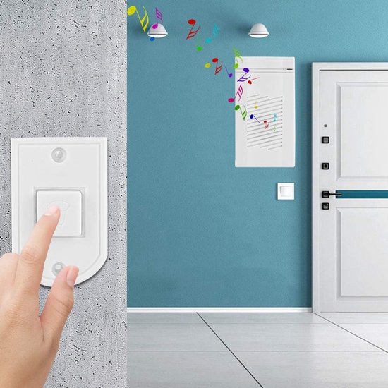 Wired Doorbell - Wandbell met Modern Design en Betrouwbare Prestaties — afbeelding 4