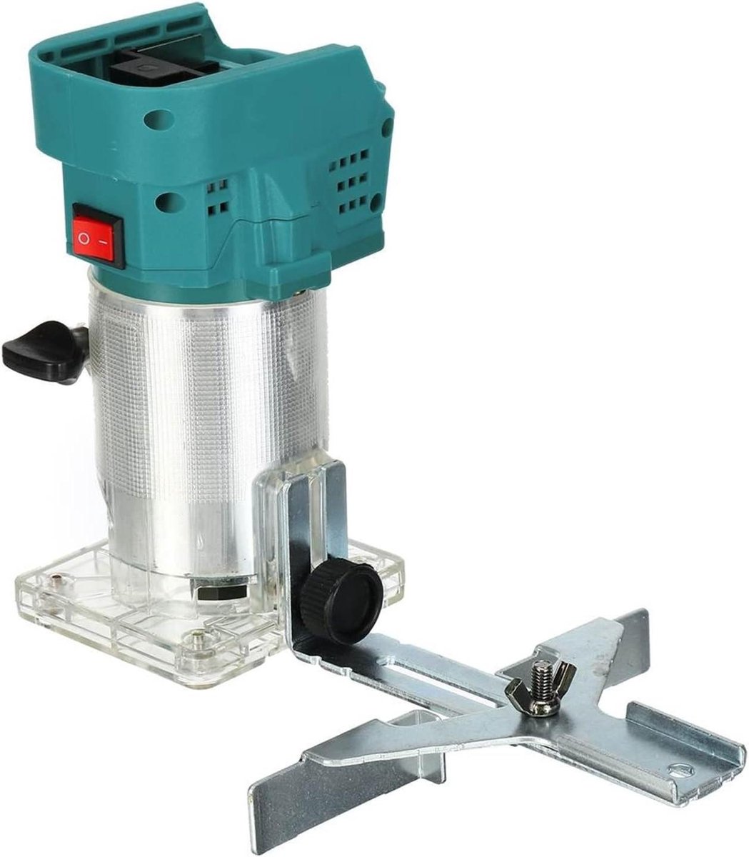 Elektrische Houttrimmer - Houtbewerking machine - Precisie Houtbewerking - Krachtige Koperen Motor - 850W - Blauw