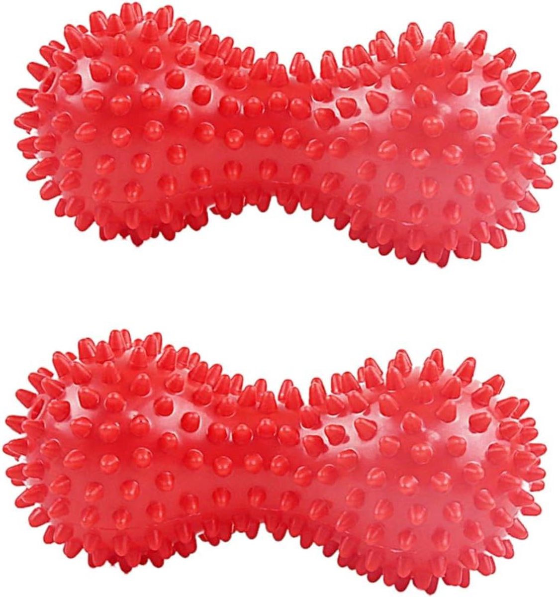Massage Ballen - Pinda Roller - Spierontspanning - Creatief Ontwerp - 145 x 6 x 6 cm - Rood