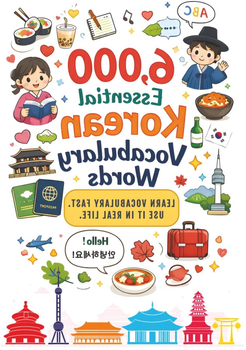 Essentiële Woordenlijst - Koreaanse Taal - Taal Leren - 6000 Woorden - 496 Pagina's - Niet gespecificeerd