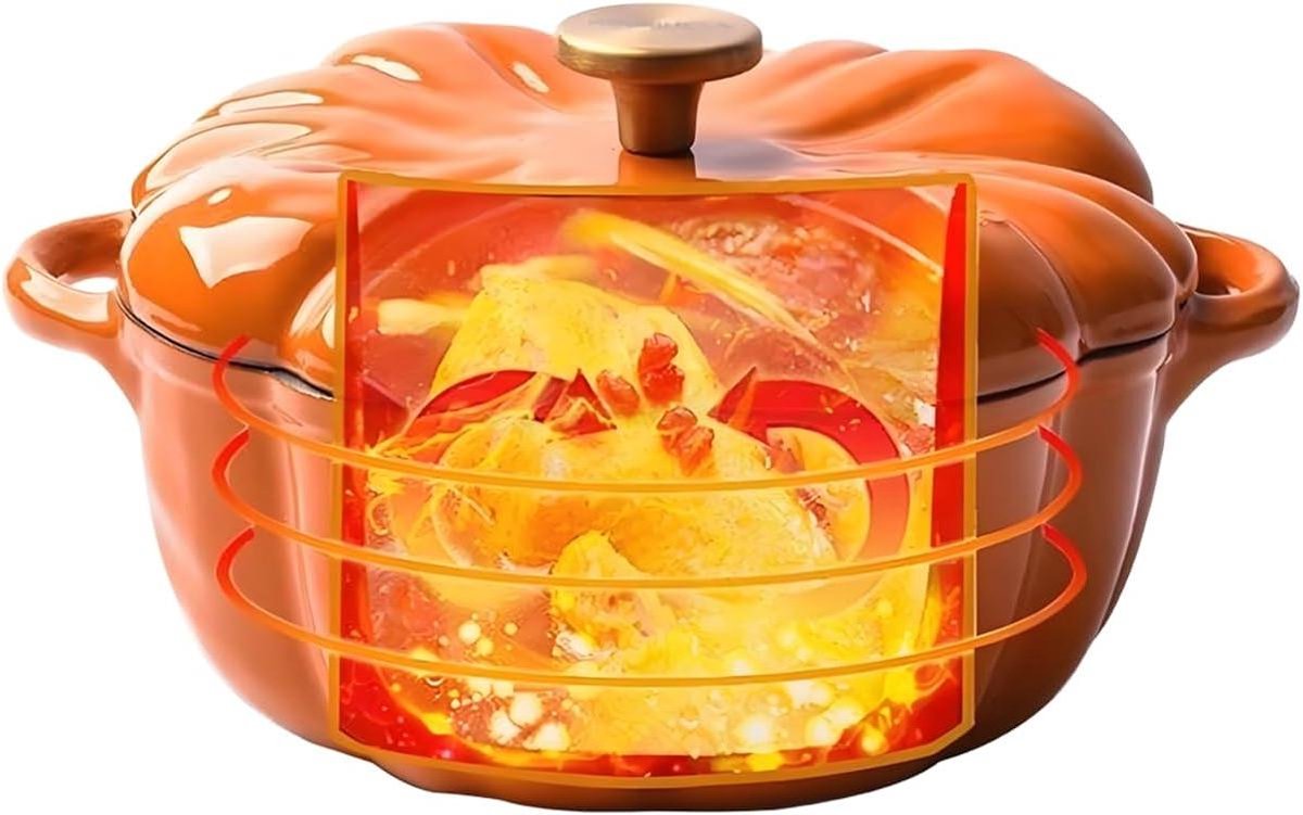 Kookpan – design serveerpan met luchtdicht deksel, keukengerei met antiaanbaklaag voor het sauteren, braden, koken, stoven, brood maken