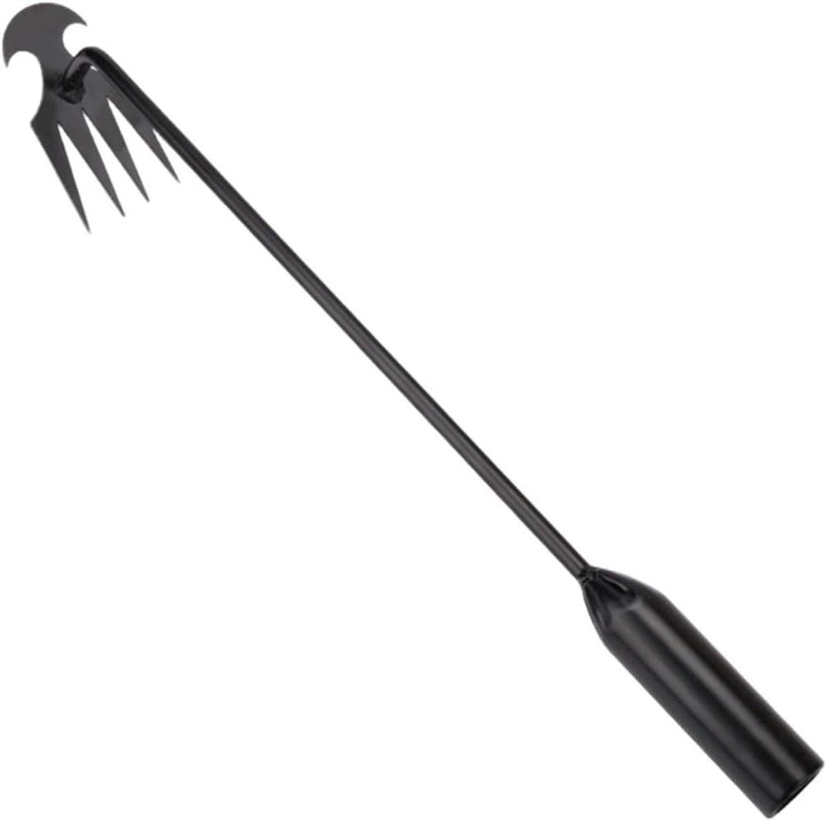 Onkruidverwijderaar Tuin - Stevig Gereedschap - Onkruid Wieden - Vierkante Staal Tanden - 20 inch - Zilverkleurig