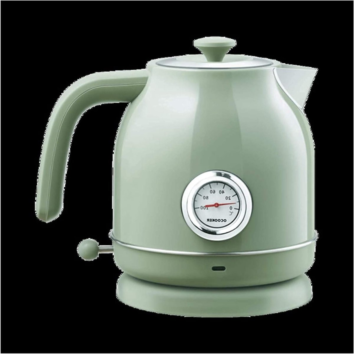 Waterkoker Roestvrij - Theepot Snelkook - Dranken Bereiden - Droogkookbeveiliging - 2 Liter - Groen