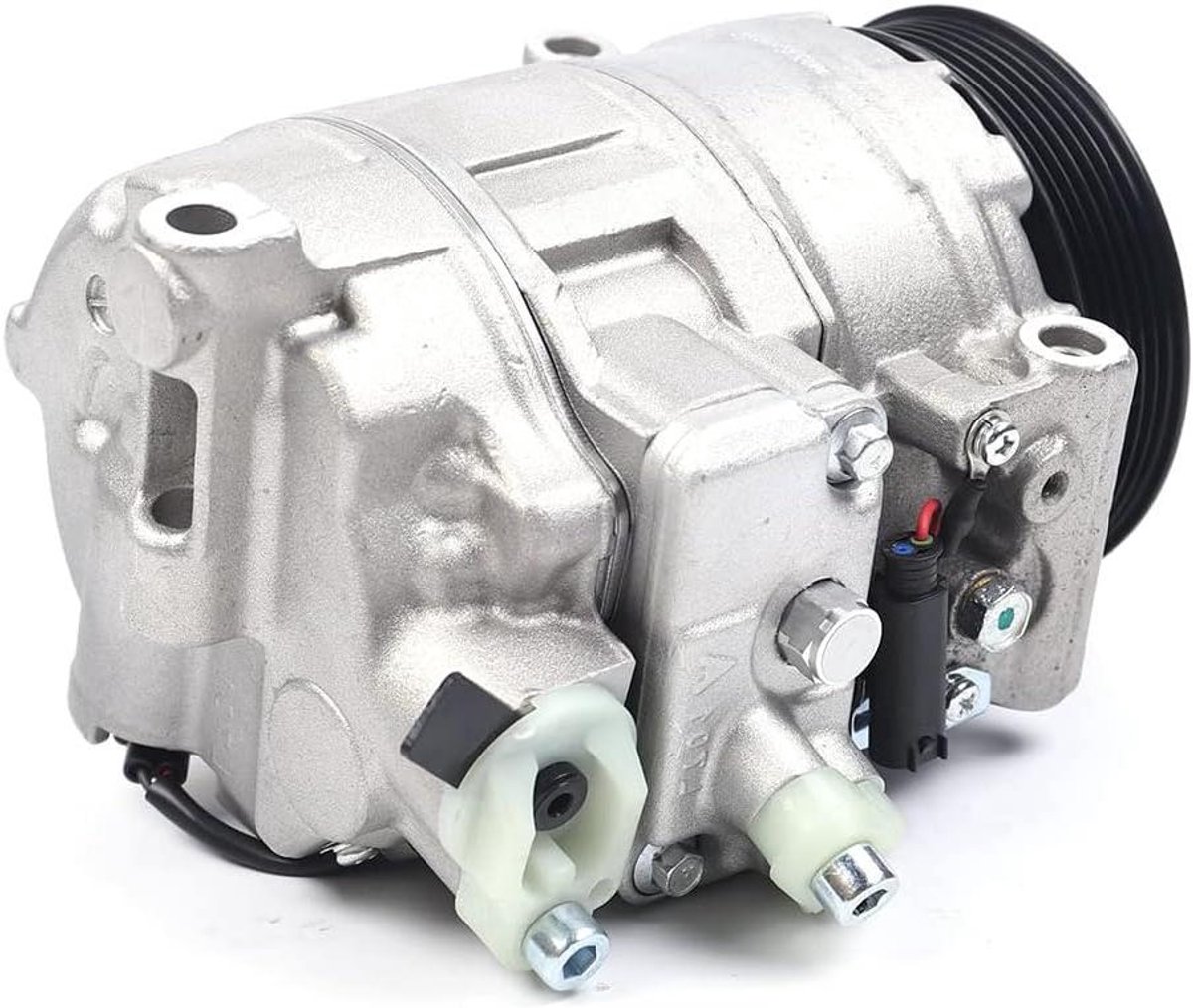 Airconditioning Compressor - Koelmiddel Pomp - Auto Koeling - Hoge Efficiëntie - 160 Milliliter - Zilver