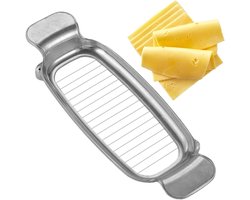 Cheese slicer, butter slicer, cheese slicer, stainless steel cheese wire cutter, robust cheese cutter, versatile cheese cutter, food grade cheese slicer for butter, cheese, fruit