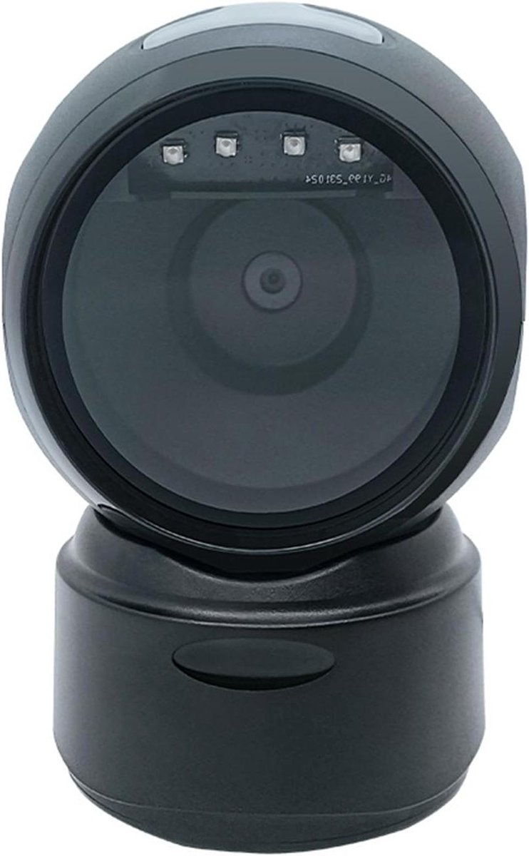 Draadloze Barcodescanner - QR Code Lezer - Winkelwerk - Snelle Decoderingstechnologie - 13.6x8.3x8cm - Zwart