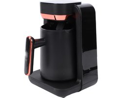 Turks Koffiezetapparaat - Koffiemachine Snelkoker - Koffie Zetten - Snelle Verwarmingsmachine - Tot 5 Kopjes - Zwart