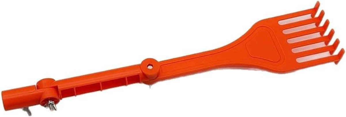 Dakgoot Schraper - Gootreiniger Dakgoot - Dakgoten Schoonmaken - Verstelbare Kop - 24 cm - Oranje
