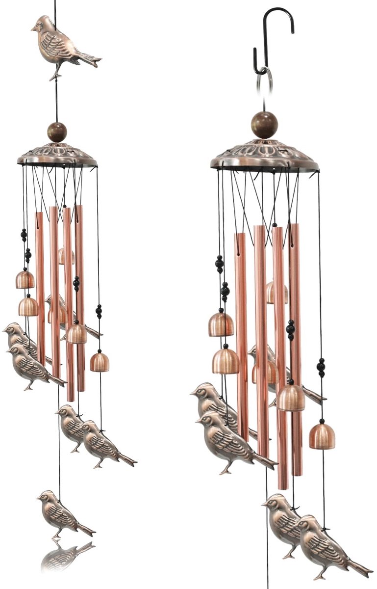Dailygoods- Windgong Muzikaal Geluid - Windgong Bamboe - Tuindecoratie - Klokkenspel - Heksenbel - Harmonieuze Ervaring - Windspel