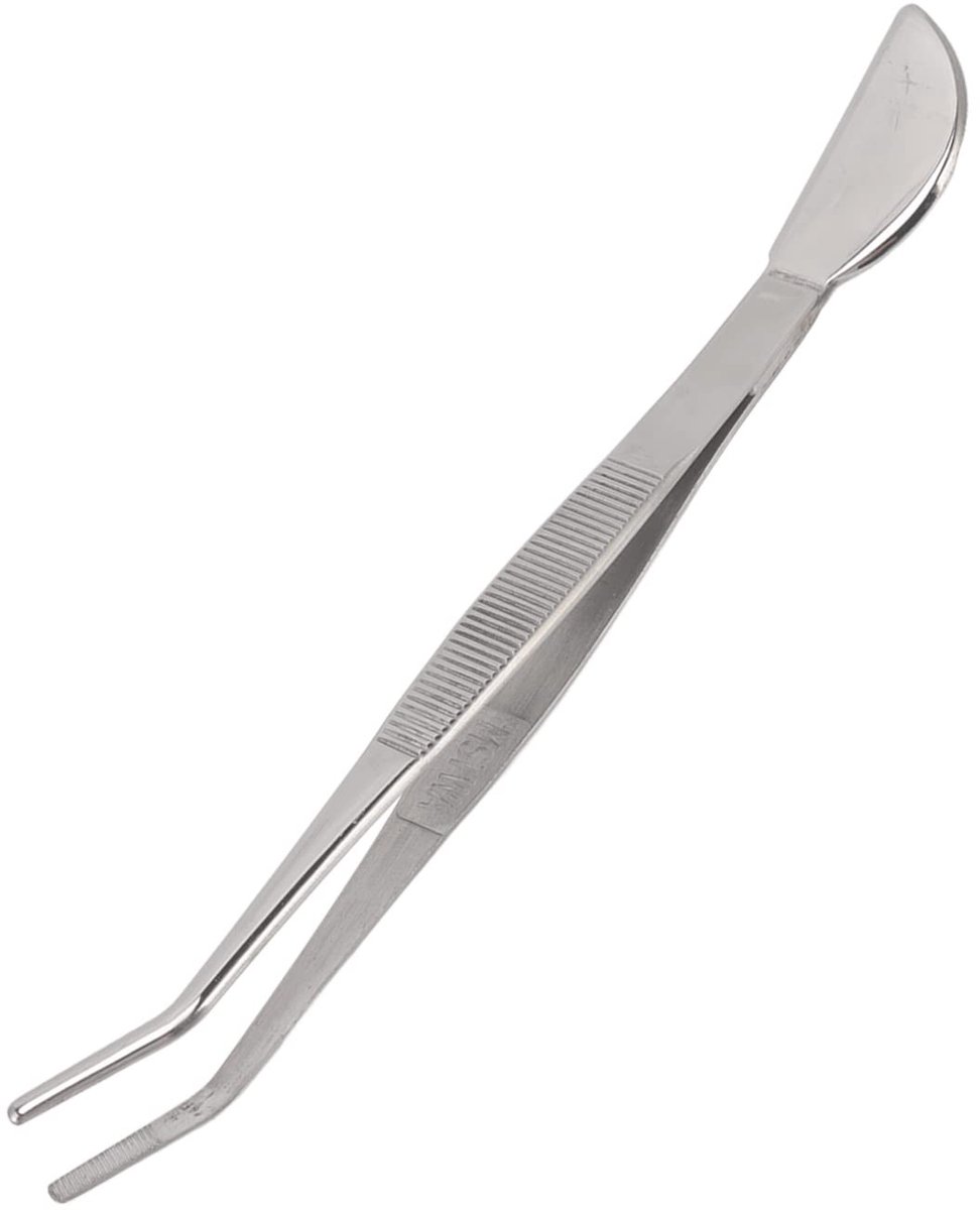 Dailygoods- Bonsai Tweezers RVS - Ergonomisch Ontwerp - Antislip Handvat - Ideaal voor Planten - Duurzaam - Veilig in Gebruik - Plantenpincet