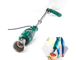 Elektrische Onkruidverdelger - Onkruidbrander Hitte - Onkruid Verwijderen - Chemievrij Werken - 7x7x95cm - Groen