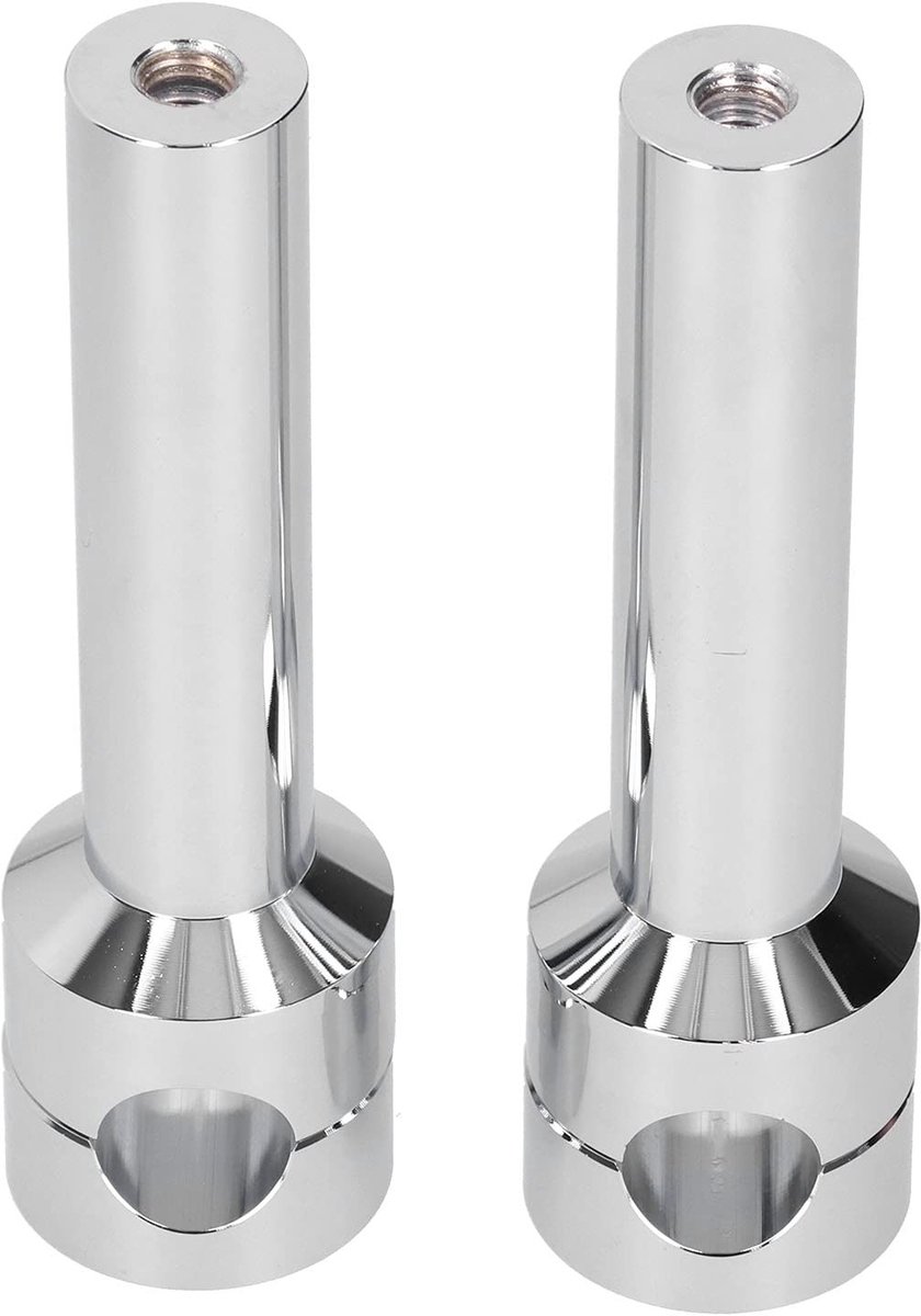 Dailygoods- Riser Stuurverhoger - Aluminiumlegering - 22 mm Stuurdiameter - Set van 2 - Montageklem - Hoge Sterkte