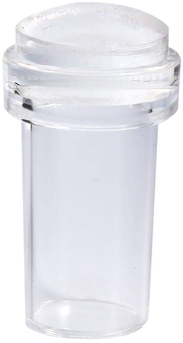 Dailygoods- Nagellak Stamper Transparant - Siliconen Scraper - Manicure Tool - Schoonheidsaccessoire - Creatieve Nagelkunst - Gezondheidsbewustzijn - Nail Stamper