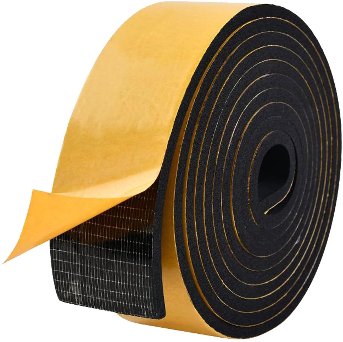 Dailygoods- Schuimrubberen Tape - Zelfklevend - Afdichting - Anti-vibratie/Anti-botsing - Schokbestendig - 50mm Breed/3 Meter Lang - Weerbestendig/Oliebestendig - Afdichtingsband