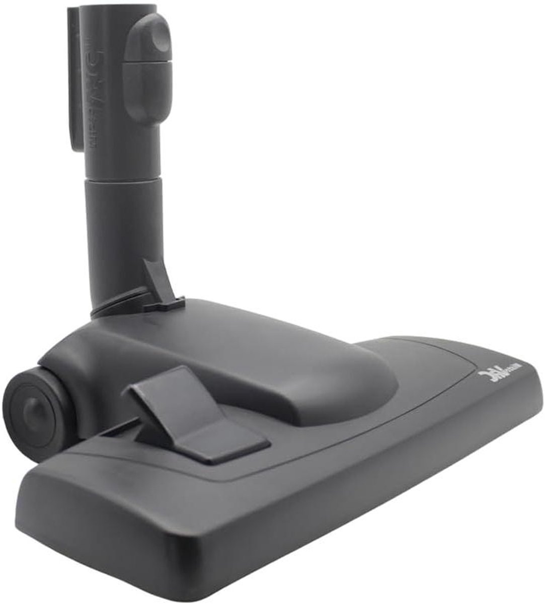 Stofzuiger Mondstuk - Vloerborstel Klik - Efficiënt Schoonmaken - Schakelaar vloerbedekking glad - 65 cm hoog - Zwart