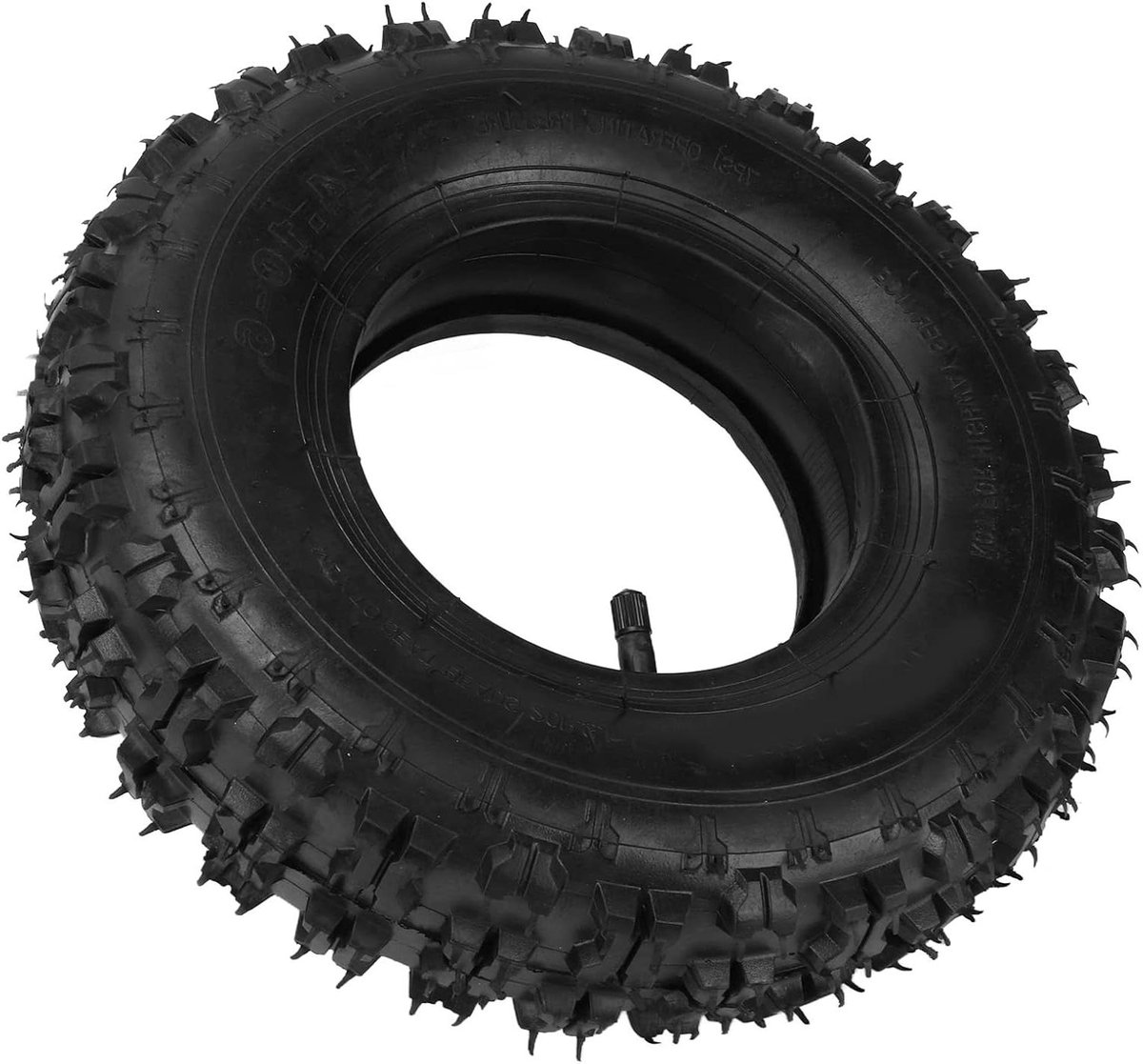 Binnenband Buitenband - Dikke Rubberen Band - Kart Quad Gebruik - Optimale Afdichting - 4.10 - Zwart