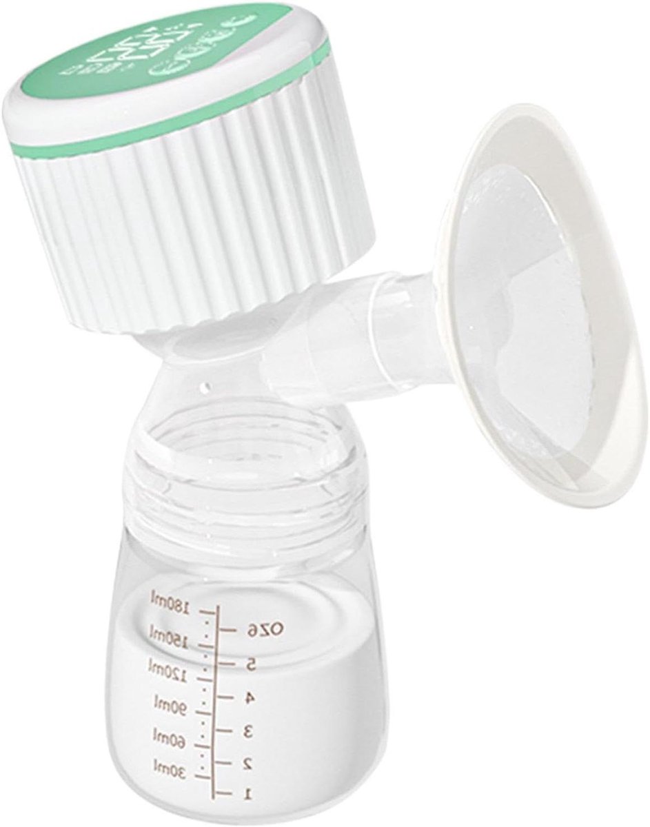 Draagbare Borstkolf - Elektrische Pomp - Comfortabel Melken - Automatische Zuigkracht - 230 g - Wit