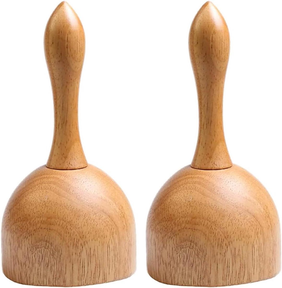 Cupping Massage Set - Houten Gua Sha - Lichaamsmassage Thuis - Natuurlijk Hout Materiaal - 17.5 cm - Bruin