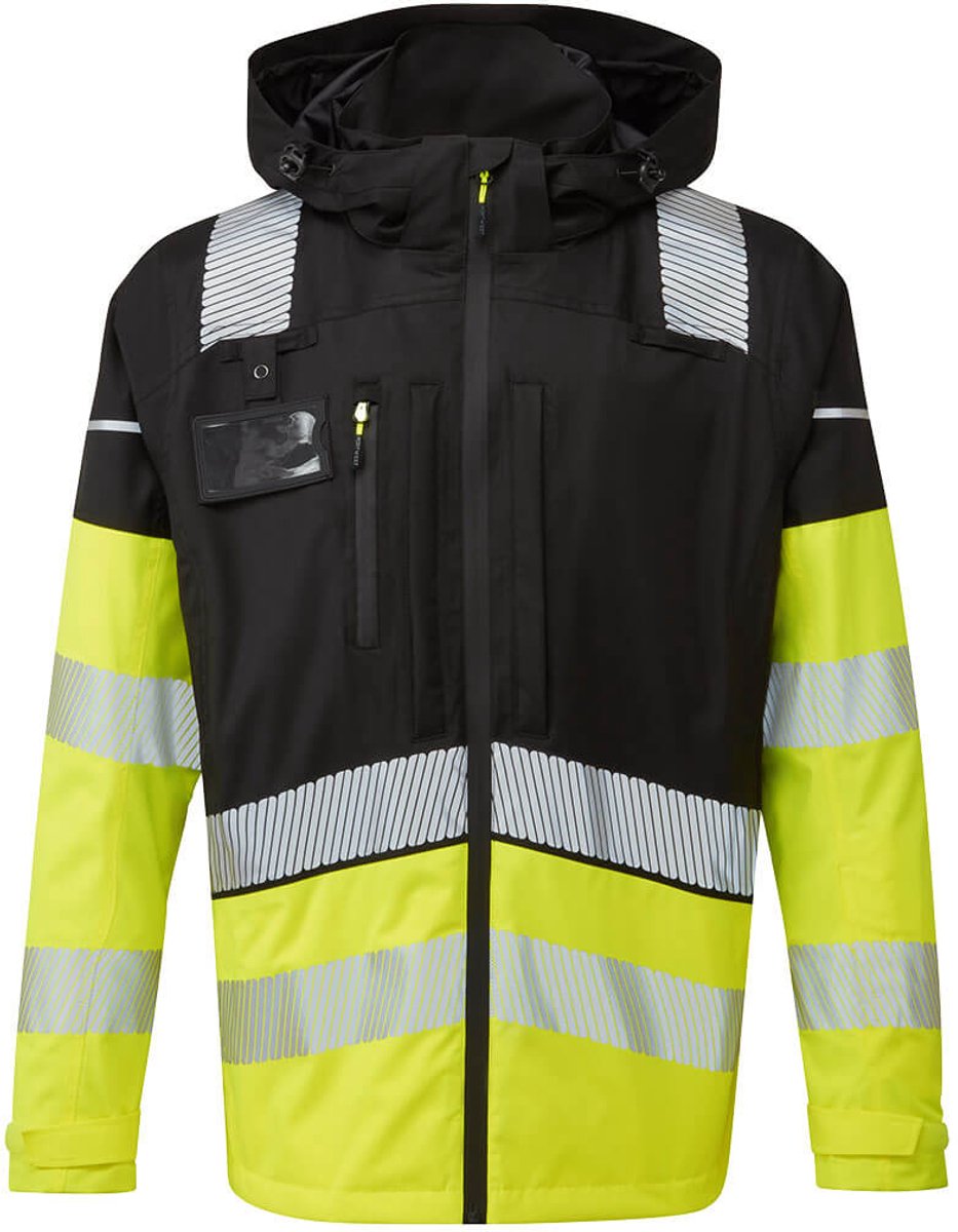 Portwest Ultimate Modulair Hi-Vis 3-in-1 Regenjack BX323 Zwart