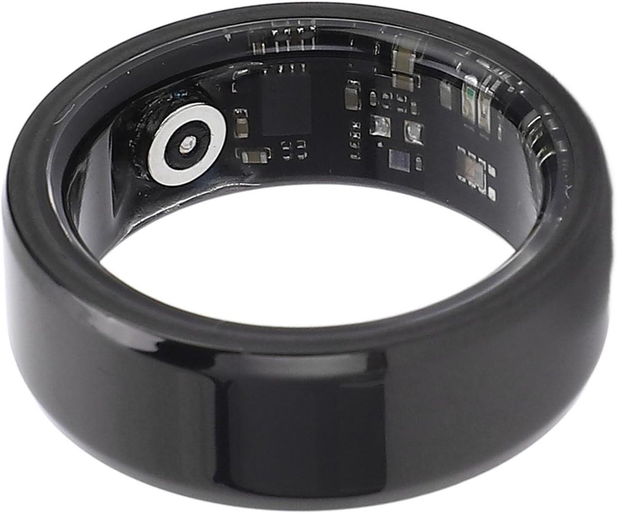 Smart Ring - Fitness Tracker - Gezondheid Monitoren - IP68 Waterbestendig - 3-5 Dagen Batterij - Zwart
