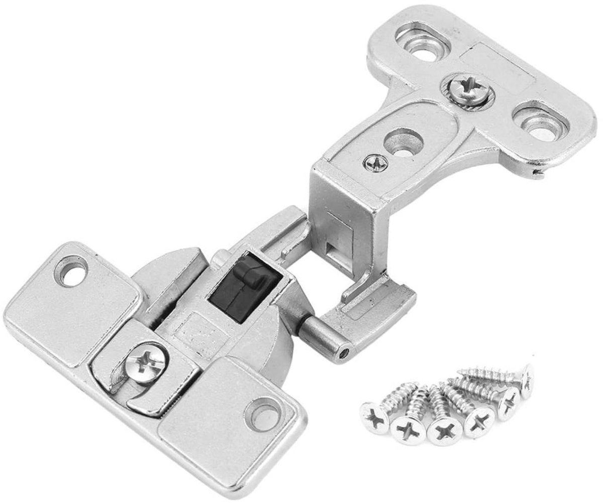 Dailygoods- Kastscharnier 270° Verstelbaar - Deur Scharnieren - Inboorscharnier - Zinklegering - Scharnier met Soft Close - Maximaal 15 kg Belastbaar - Deurscharnier