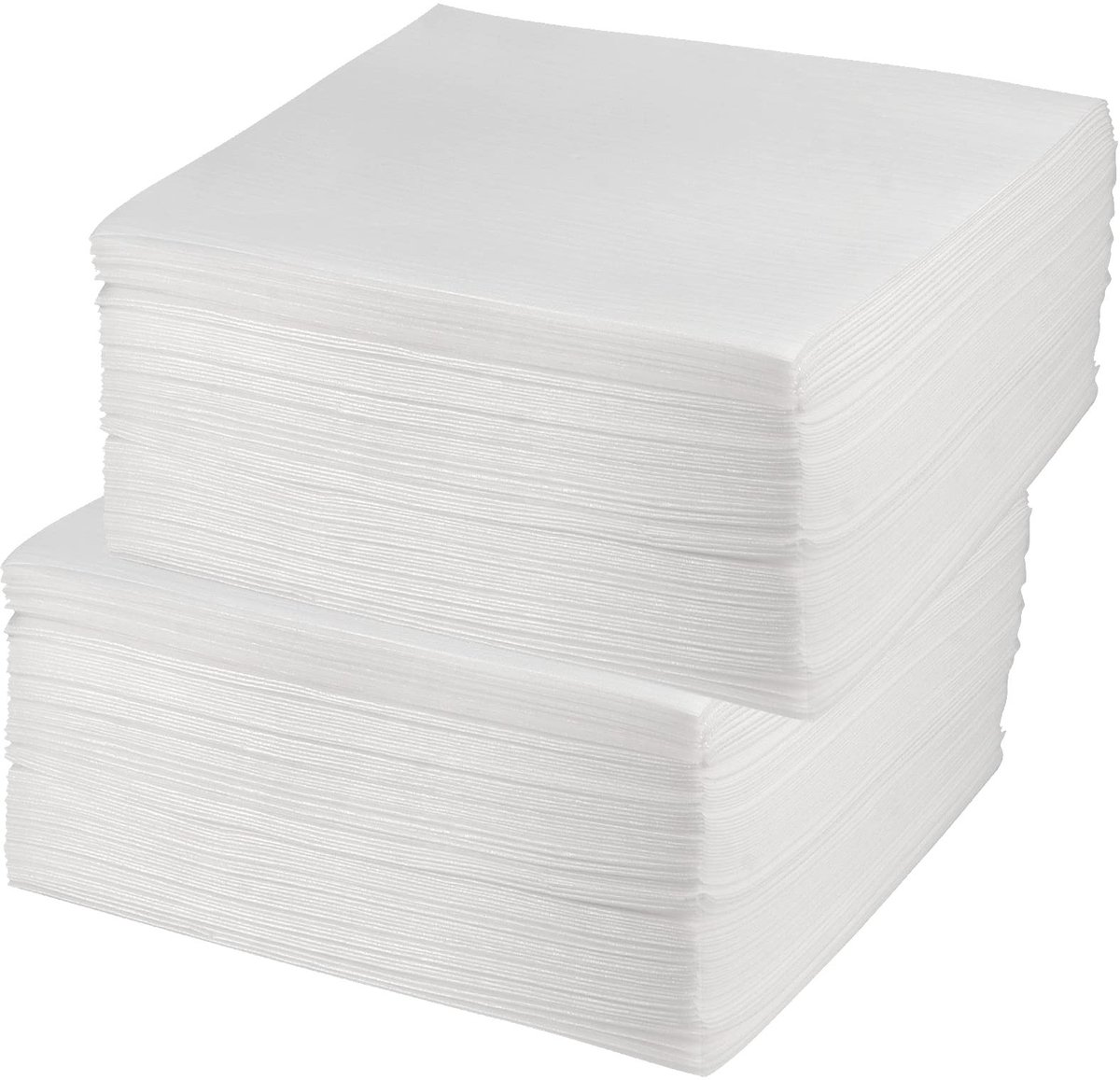 Dailygoods- Foam Sheets 300 Stuks - 12x12 Inch - Schuimverpakking - Verpakking - Bescherming - Hoogwaardige Polyethyleen - 0,5 mm Dikte - Verpakkingsschuim