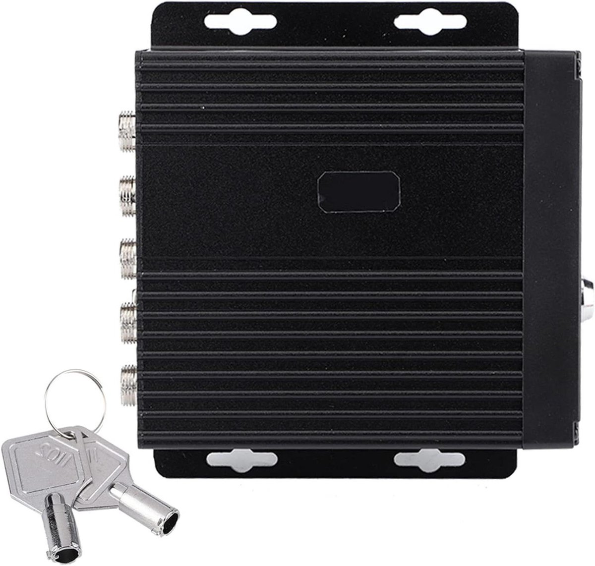 Car DVR Recorder,Car DVR Camera Car Dash Camera Mini Realtime Car Mobile DVR 4CH Video Audio Recorder Input with Remote Control