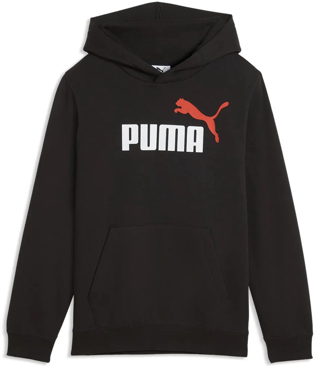 Puma Essential 2 Color Nº1 Logo Hoodie 9-10 Years Jongen Zwart