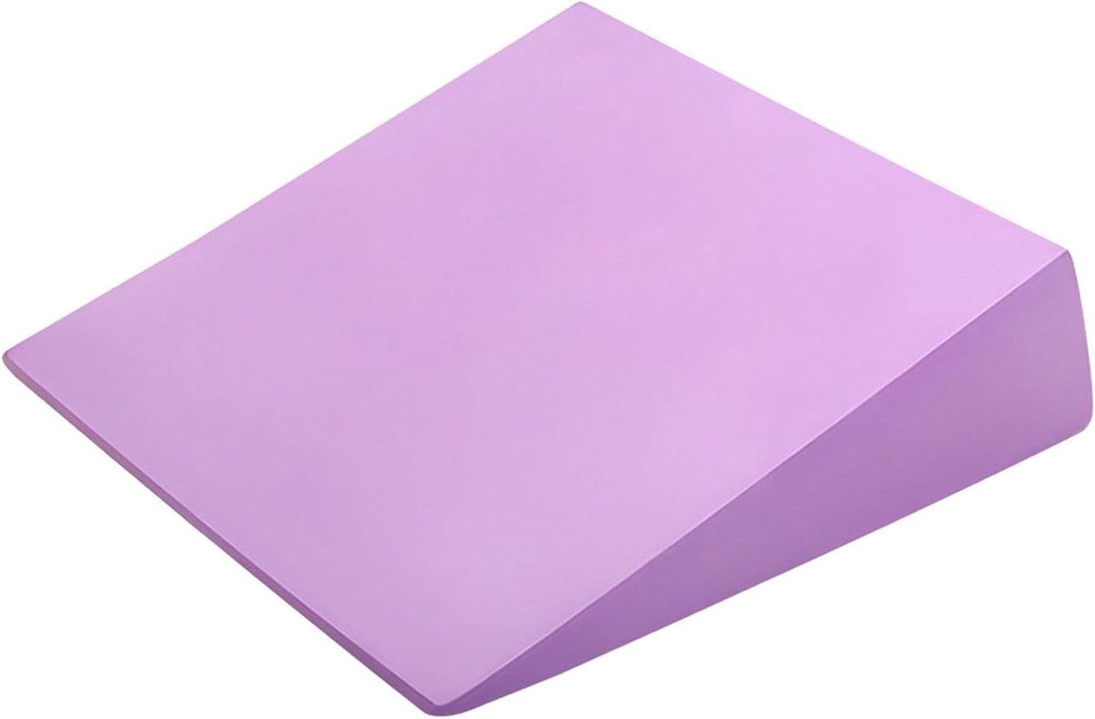 Kuit Stretch Wedge - Voetwig Oefenplank - Flexibiliteit Verbeteren - Verstelbaar Ontwerp - 325 x 30 x 9 cm - Paars