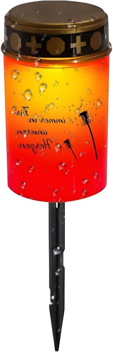 LED lichten | Ritueel Kaarslampje | LED Paal Decoraties Voor Tuin Kerkhof Pad Achtertuin H