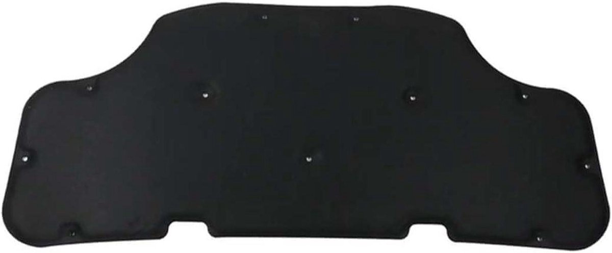 Motorkap Isolatie - Warmte Demper - Motor Bescherming - Brandwerende Constructie - 40x2 cm - Zwart