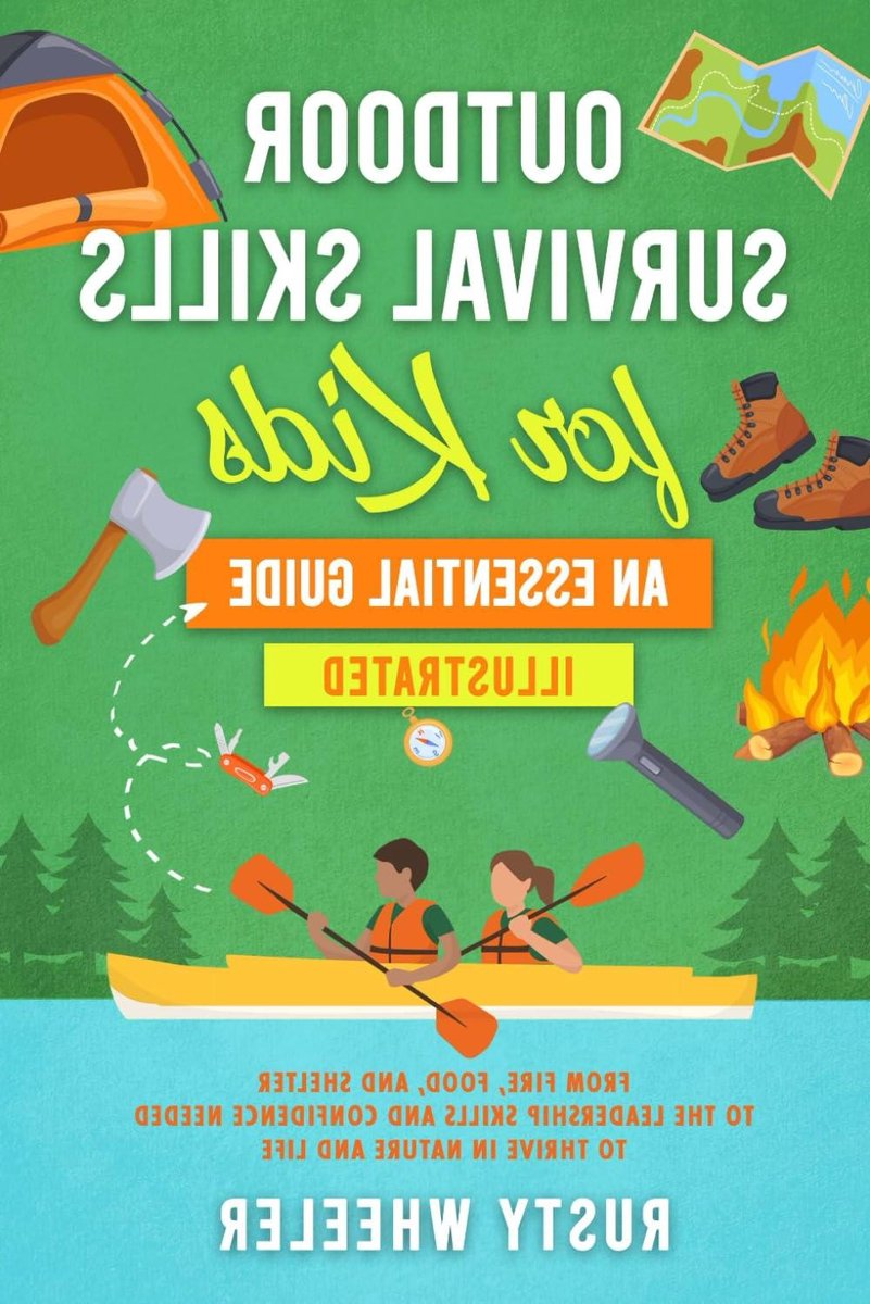 Outdoor Gids Kinderen - Survival Vaardigheden - Natuur Ontdekken - Praktische Lesstof - 186 Pagina's - Geïllustreerd