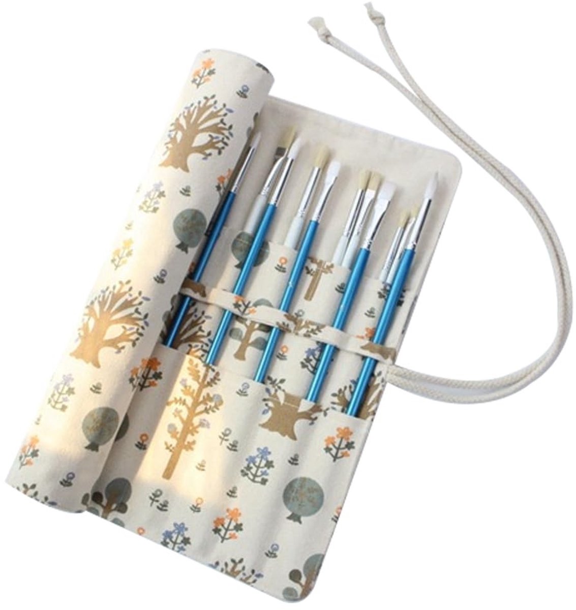 Dailygoods - Penseeltas met 20 Compartimenten voor Kunstenaars