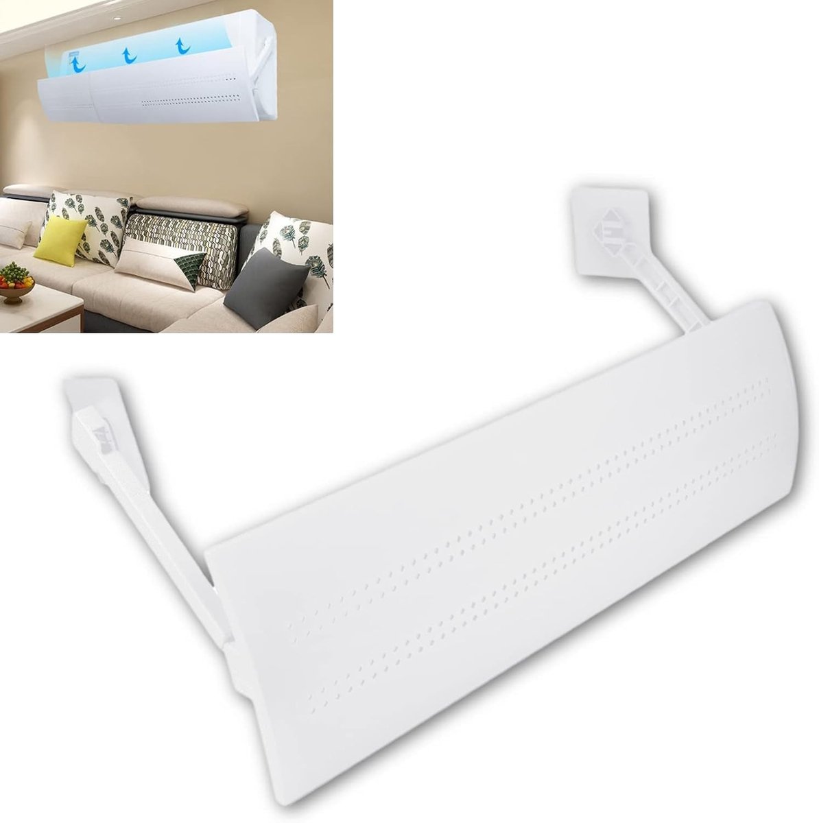 Dailygoods - Intrekbare Airconditioner Deflector voor Efficiënte Koeling