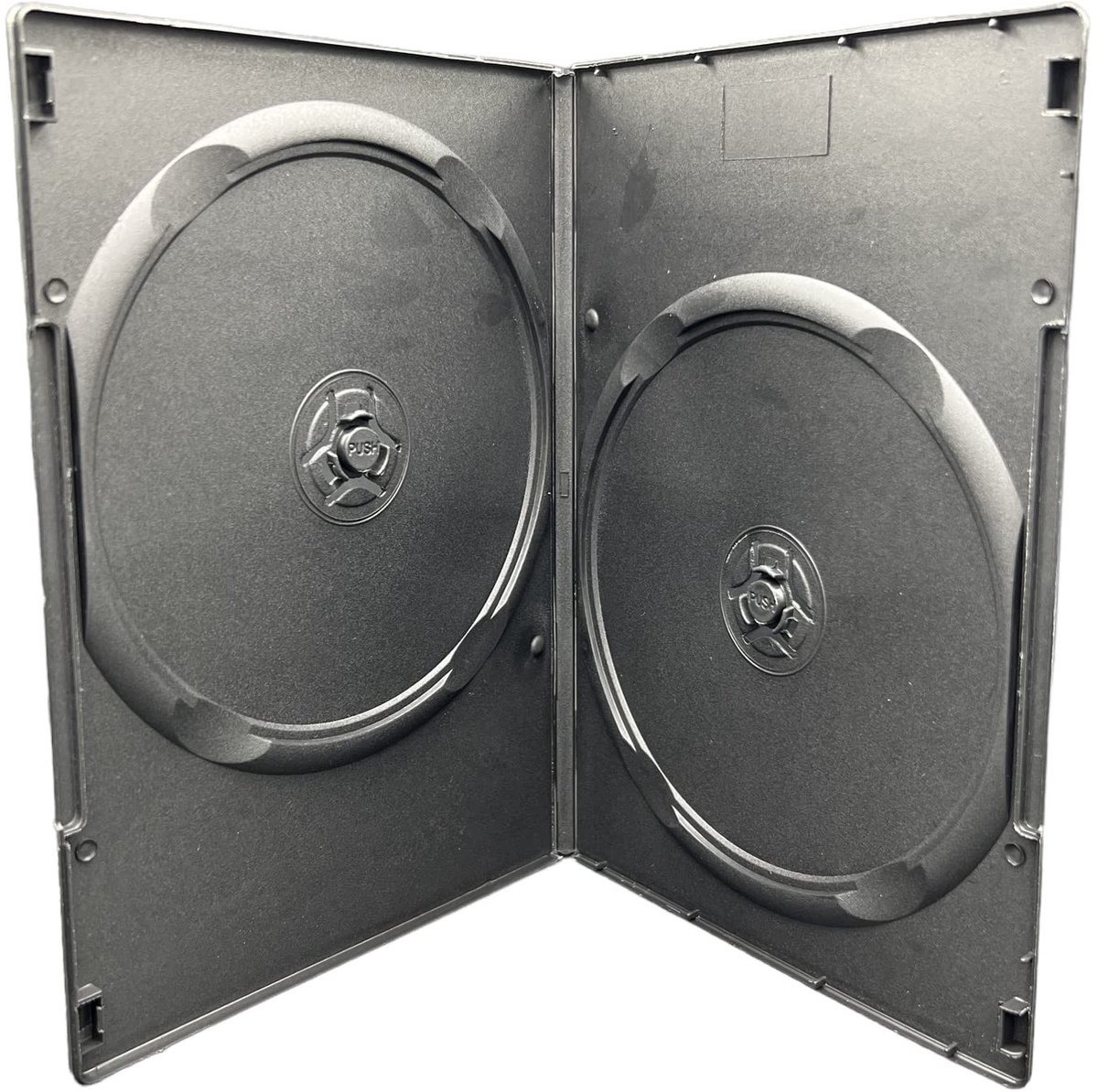 Dailygoods - Dailygoody - DVD/CD/BLU RAY Cases - Ruimtebesparend - Hoogwaardige Kwaliteit - 7mm - Beschermend - Ideaal voor opslag - Transparant - Geschikt voor me...