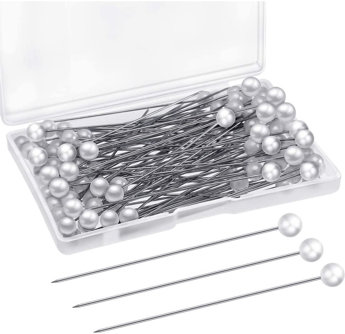 Dailygoods - 200 Stuks Parelspelden voor Naaien en Decoratie